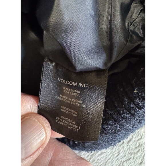 Volcom Evident Zip - Men's XL - Full Zip Jacket - Gray/Blue - Picture 3 of 9